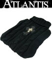 CHROME HEARTS 銀座店 クロムハーツ 美品 カシミヤ スモールCHクロス 湯たんぽカバー インテリア 黒 99929