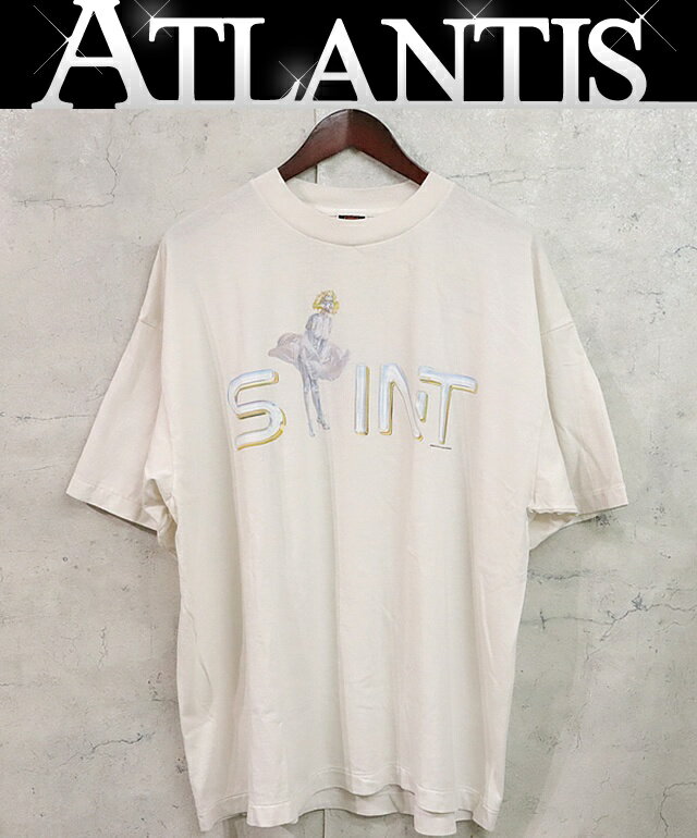SAINT MICHAEL 銀座店 セント マイケル 新品 25FW SEYM_SS TEE/LOVERS Tシャツ 半袖 メンズ size:XXL 白 100339のサムネイル