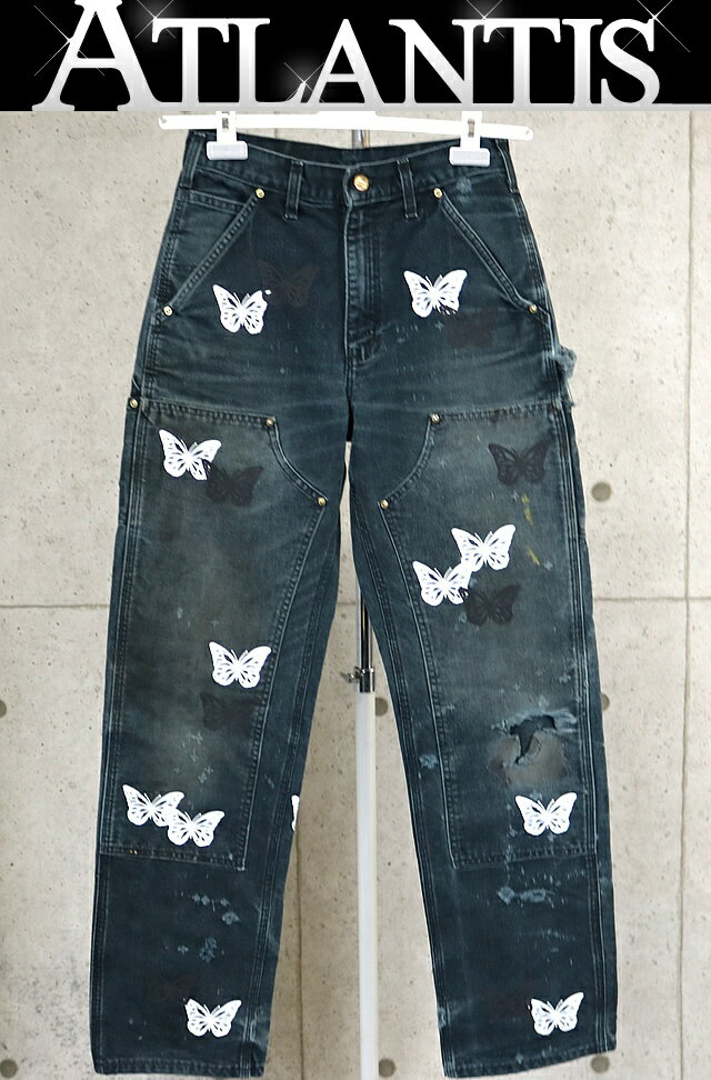 Rakuten - About Dreams 銀座店 アバウトドリームズ カーハート バタフライ デニム パンツ メンズ size:28 ブラック系 101057