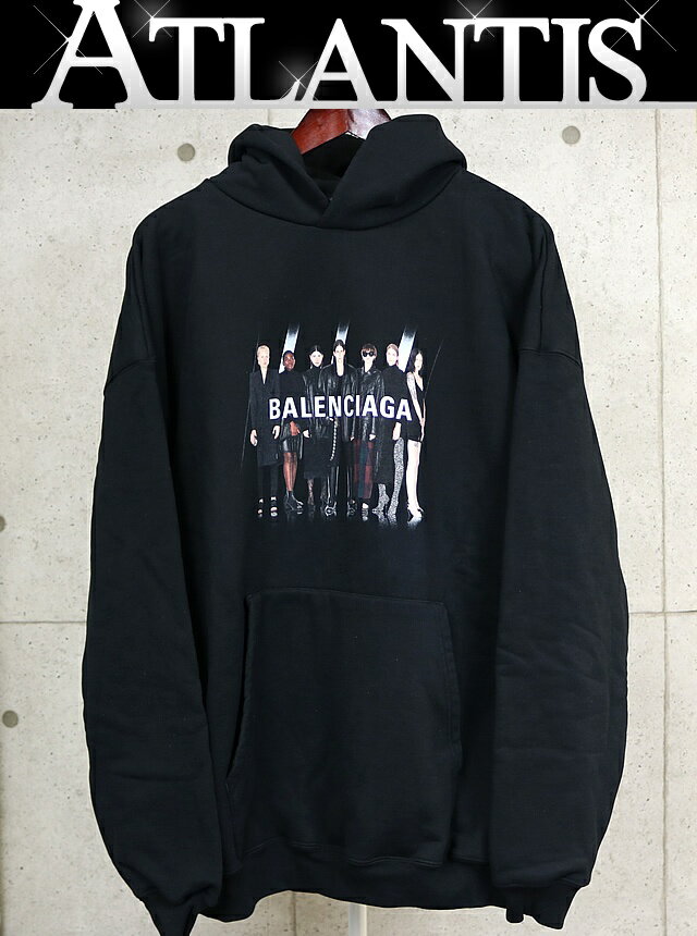 Rakuten - BALENCIAGA 銀座店 バレンシアガ 20AW オーバーサイズ REAL BALENCIAGA パーカー size:XXS 黒 101157