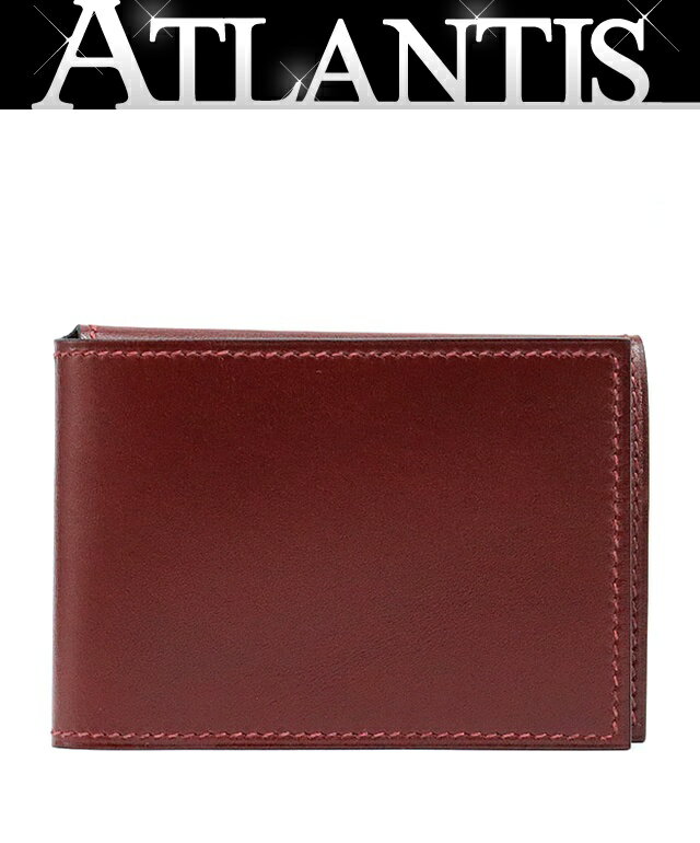 【広尾店】美品 エルメス HERMES ガーンジー カードケース ボックスカーフ ルージュアッシュ K刻印(202..