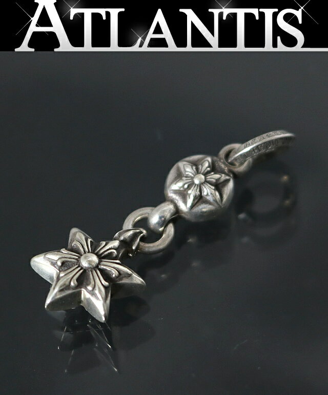 CHROME HEARTS 銀座店 クロムハーツ 1ボール 6Pスター ペンダント メンズ シルバー SV925 101228