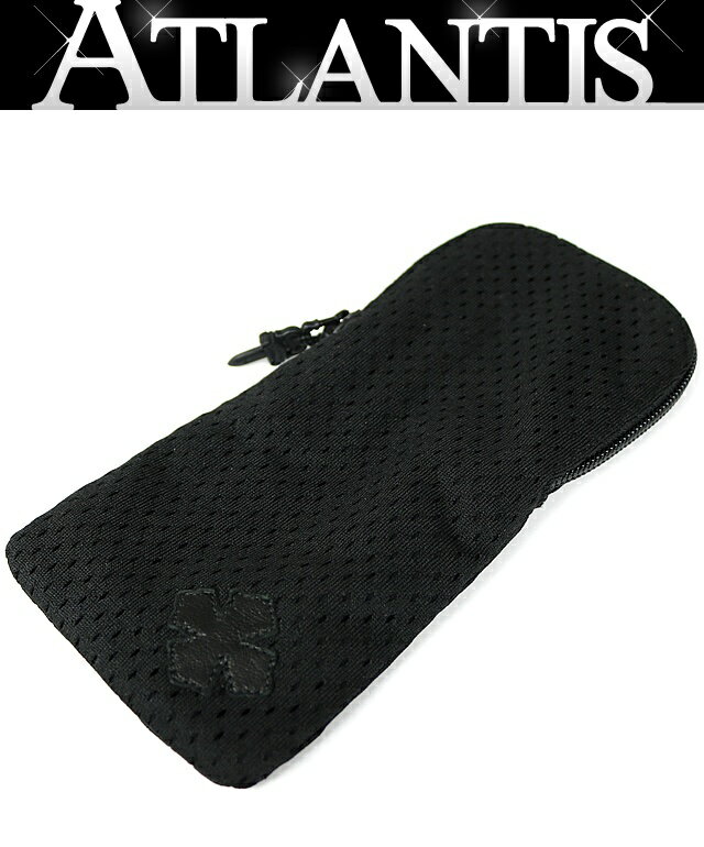 CHROME HEARTS 銀座店 クロムハーツ アイウェアケース ダガージップ クロスパッチ メッシュケース 眼鏡ケース 黒 101079