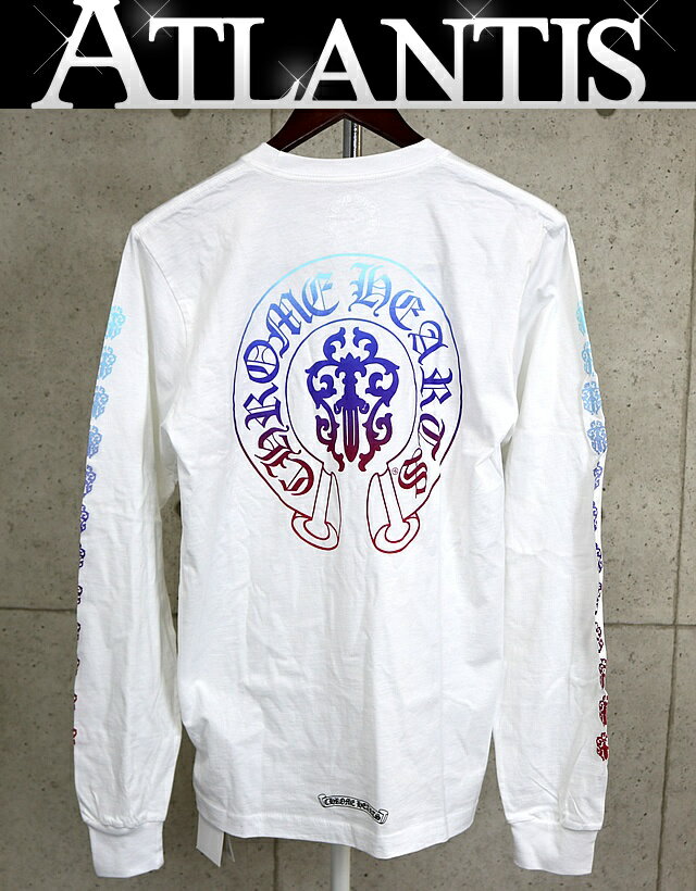 CHROME HEARTS 銀座店 クロムハーツ 未使用 ヴァインダガー ロンT 長袖 メンズ size:M 白 101516