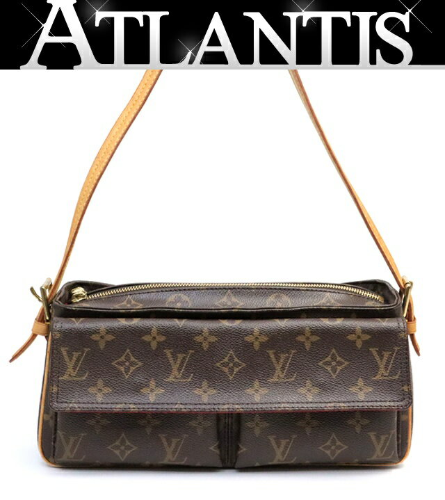 【広尾店】ルイヴィトン Louis Vuitton ヴィバシテMM ワンショルダーバッグ モノグラム M51164 【18000】(4.0)