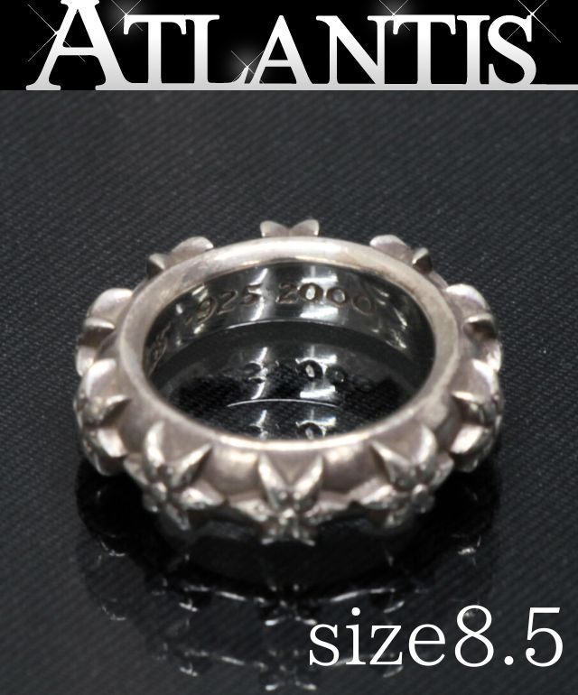 確実正規品　美品　クロムハーツ スターバンドリング　国内4号 確実正規品 美品 クロムハーツ スターバンドリング 国内4号 - メルカリ