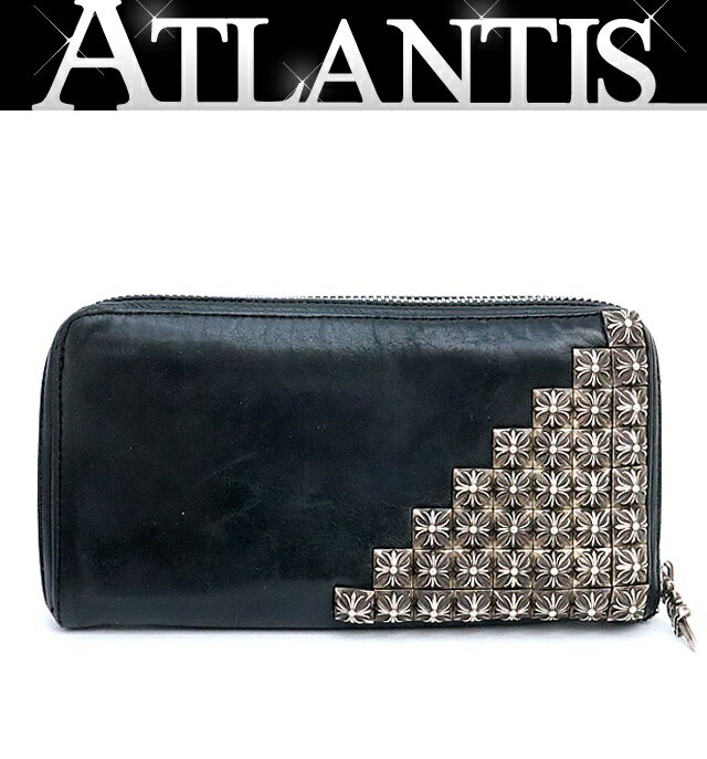 �ڹ���Ź�ۥ�����ϡ��� CHROME HEARTS ����ܥ����դ� REC F ZIP �����ԥ�ߥåɥ����å������ʡ� �饦��ɥ��å� Ĺ���� �쥶�� SV92...