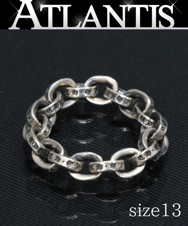 Other - CHROME HEARTS 銀座店 クロムハーツ ペーパーチェーン リング 指輪 メンズ シルバー SV925 約13号 101014