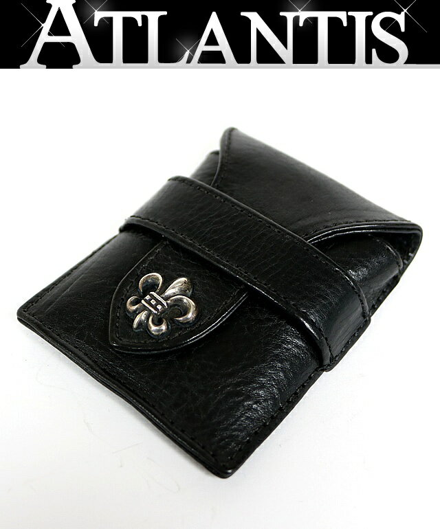 CHROME HEARTS 銀座店 クロムハーツ BSフレア コンドームケース メンズ シルバーSV925 黒 101385