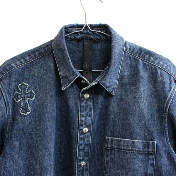 CHROME HEARTS ����Ź ������ϡ��� ���� LOOSEENDS �������ѥå� �ǥ˥ॷ��� ���㥱�å� ��� SV925 size:XL �֥롼 ��30545��