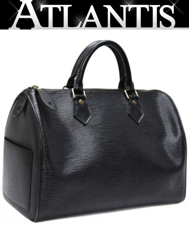 ルイヴィトン LOUIS VUITTON スピーディ30 ハンドバッグ ボストンバッグ エピ 黒 M59022 【73562】