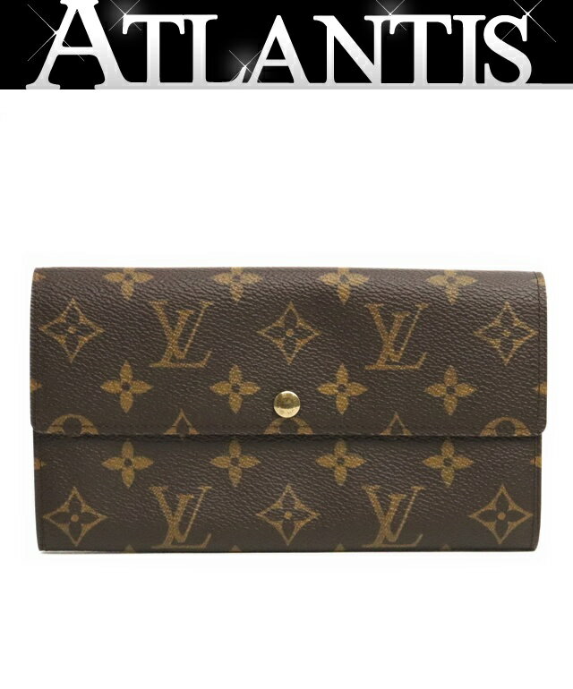 Rakuten - 【広尾店】 ルイヴィトン Louis Vuitton ポルト モネ クレディ 長財布 モノグラム M61725 【18504】