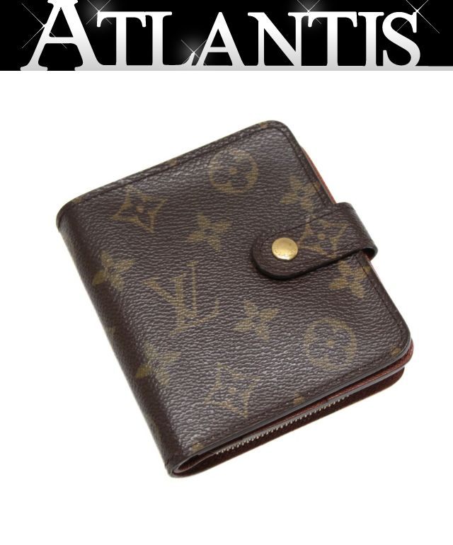 Other - ルイヴィトン Louis Vuitton コンパクトジップ 二つ折り財布 モノグラム M61667 【73768】