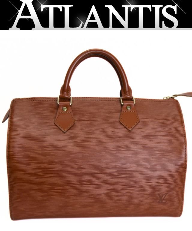 スピーディ ルイヴィトン Louis Vuitton スピーディ30 ハンドバッグ ボストンバッグ エピ ケニアブラウン M43003 【72722】