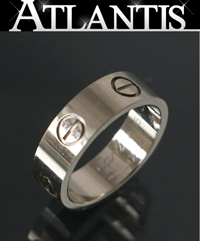 Cartier 銀座店 カルティエ ラブリング リング 指輪 18WG 750 size:49 ホワイトゴールド 102373