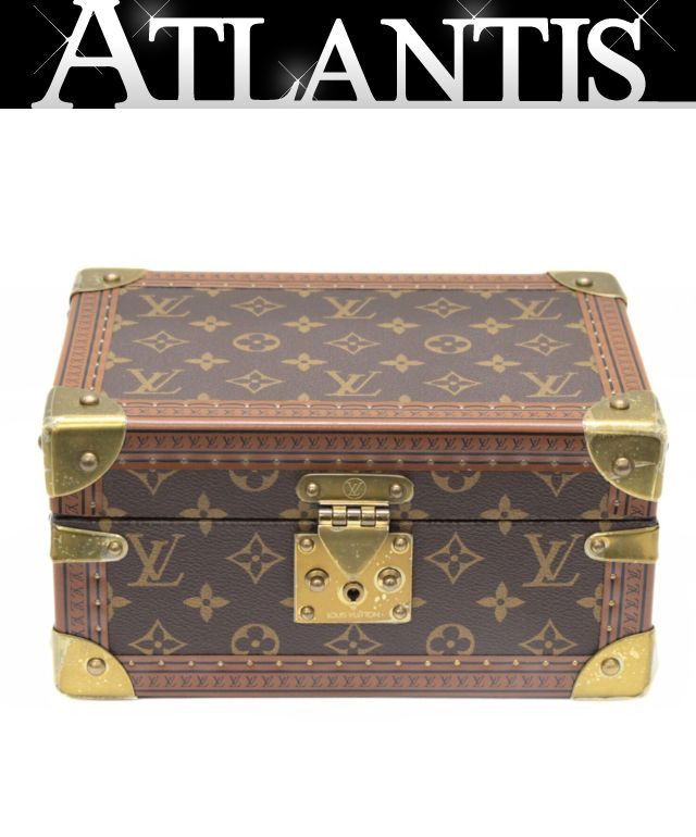 極美品 ルイヴィトン Louis Vuitton コフレ・トレゾール24 トレジャーボックス モノグラム ルージュフラム M47023 【73807】