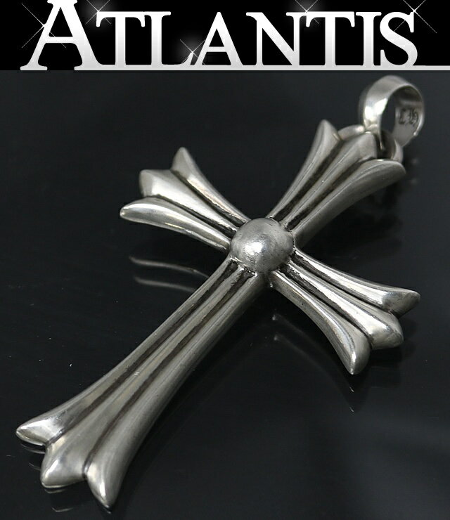 クロムハーツ ラージクロス With ベイル CHROME HEARTS クロムハーツ 22K ラージクロス withベイル チャーム