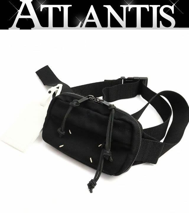 Maison Margiela Stereotype 黒 ボディバッグ Maison Margiela Stereotype Mini Cordura Crossbody Bag In Black