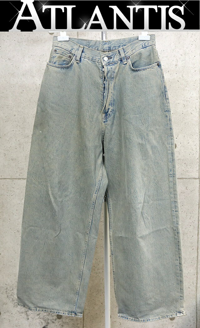 Rakuten - Acne Studios 銀座店 アクネ ストゥディオス SALE ワイド デニムパンツ size:34 青系 102372