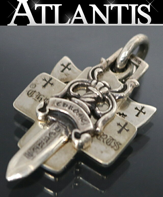 CHROME HEARTS 銀座店 クロムハーツ スリートリンケッツ チャーム ペンダント メンズ シルバー SV925 102374