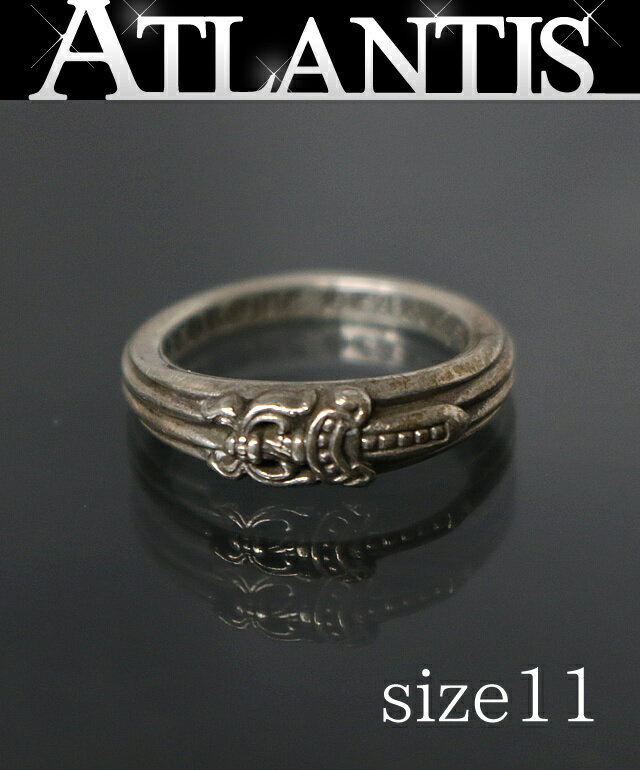Rakuten - CHROME HEARTS 銀座店 クロムハーツ インボイス付き ベイビークラシックダガー リング 指輪 メンズ シルバー SV925 約11号 102024