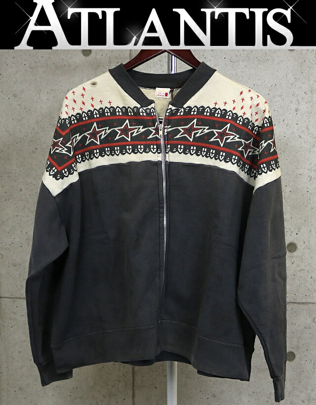 Rakuten - SAINT MICHAEL 銀座店 セント マイケル 新品 BAPE_ZIP CARDIGAN 長袖 メンズ size:L マルチカラー 102723