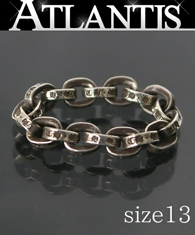 Rakuten - CHROME HEARTS 銀座店 クロムハーツ ペーパーチェーン リング 指輪 メンズ シルバー SV925 約13号 100841