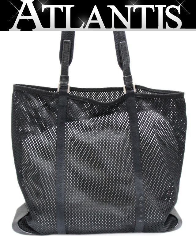 ★美品★PRADA SPORT プラダスポーツ レザースニーカー＆PRADA ナイロン トートバッグ プラダスポーツ PRADA SPORT ナイロントートバッグ グレー ショッパー