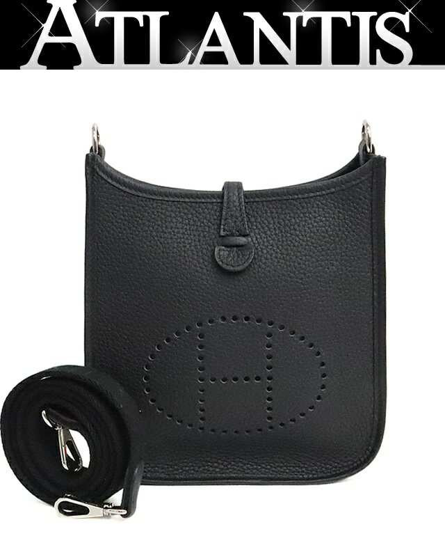 Rakuten - 【広尾店】新品 エルメス HERMES エブリンTPM ショルダーバッグ トリヨンクレマンス 黒 SV金具 K刻印(2025年) 【18966】