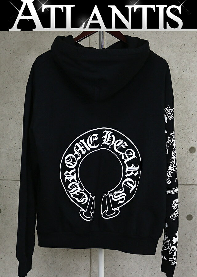 Rakuten - CHROME HEARTS 新宿店 クロムハーツ SALE 袖マルチプリント パーカー メンズ size:M 黒 30745