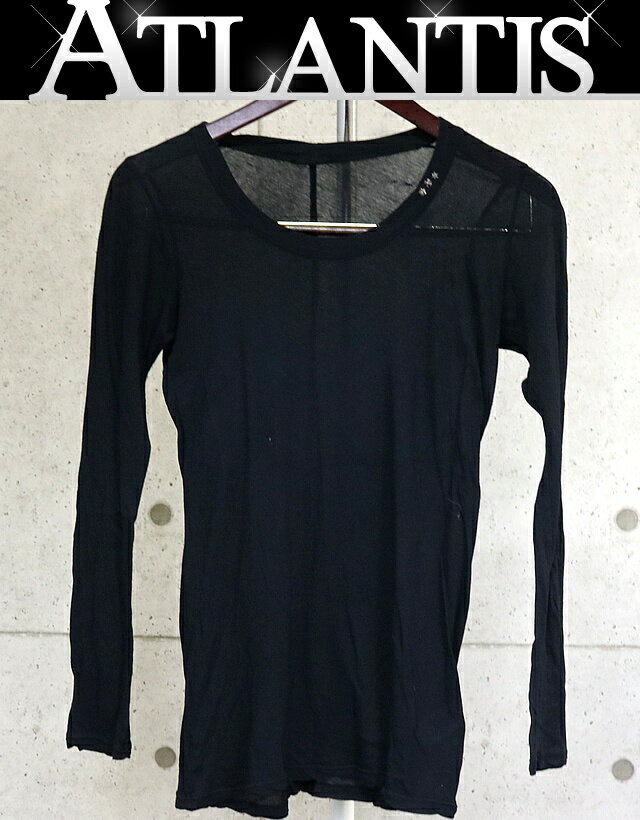 Rakuten - CHROME HEARTS 銀座店 クロムハーツ スタックチャーム付き カットソー 長袖 メンズ size:S 黒 102856
