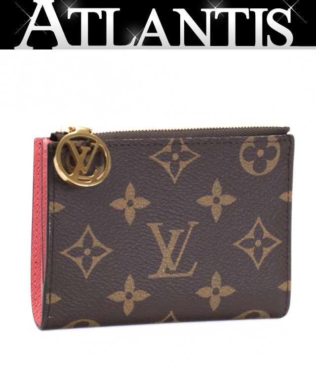 Rakuten - 極美品 ルイヴィトン Louis Vuitton ポルトフォイユリサ 二つ折りコンパクト財布 モノグラム ウジェニーピンク M25692 RFID 【74480】