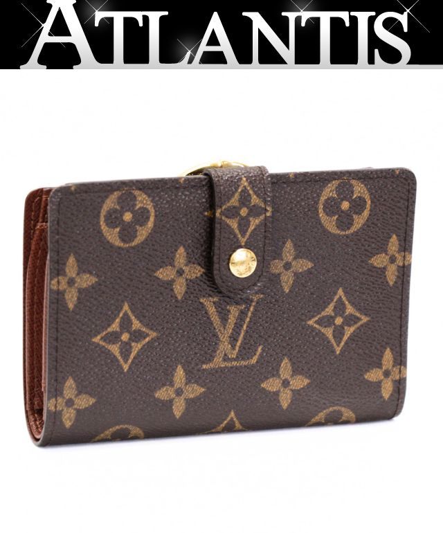 C, G, K - ルイヴィトン Louis Vuitton ポルトモネ・ビエ・ヴィエノワ がま口財布 モノグラム M61663 【74425】
