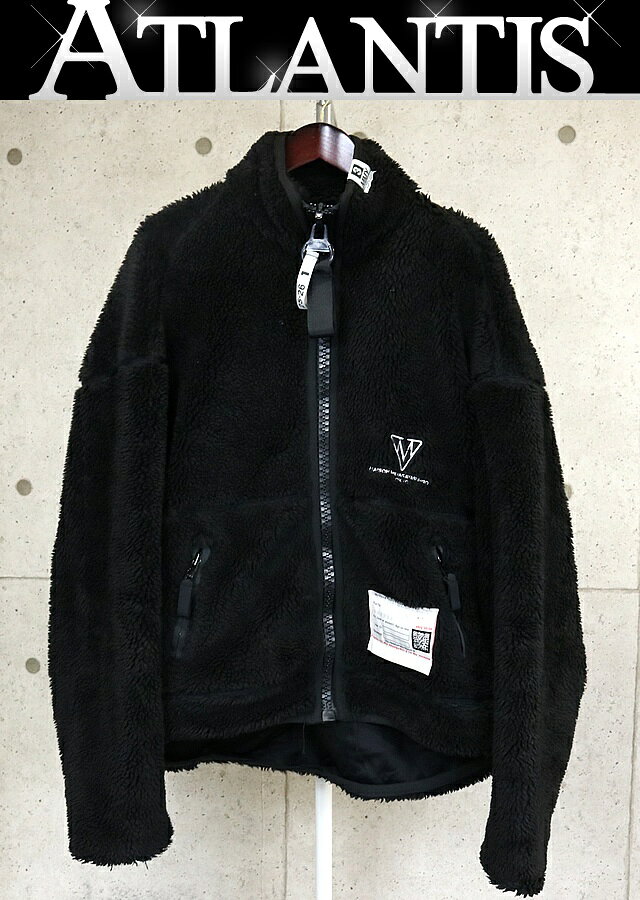 Rakuten - MIHARA YASUHIRO 銀座店 ミハラ ヤスヒロ 25AW ワイドボア ブルゾン ビッグファスナー メンズ size:48 黒 102985