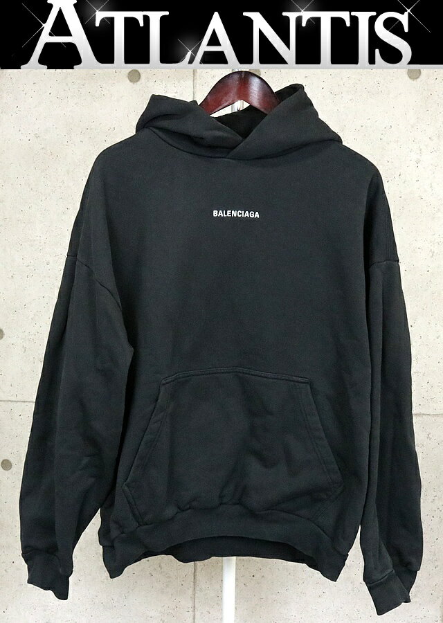 【国内正規品】Balenciaga メタルロゴフーディ BALENCIAGA（バレンシアガ） 22SS Metal Hoodie Logo メタルロゴ