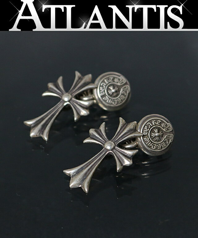 CHROME HEARTS 銀座店 クロムハーツ タイニーCHクロス カフス メンズ シルバー SV925 101720