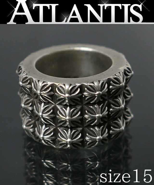 Rakuten - CHROME HEARTS 銀座店 クロムハーツ トリプル ビートパンク リング 指輪 メンズ シルバー SV925 約15号 103053