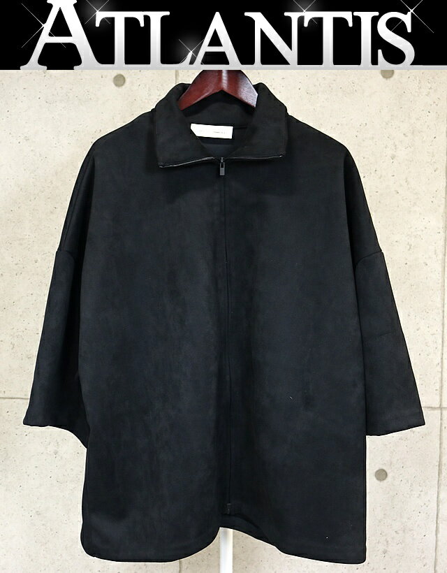 FEAR OF GOD 銀座店 フィア オブ ゴッド 新品 26SS エッセンシャル ジップアップ 半袖 ジャケット メンズ size:L 黒 103218