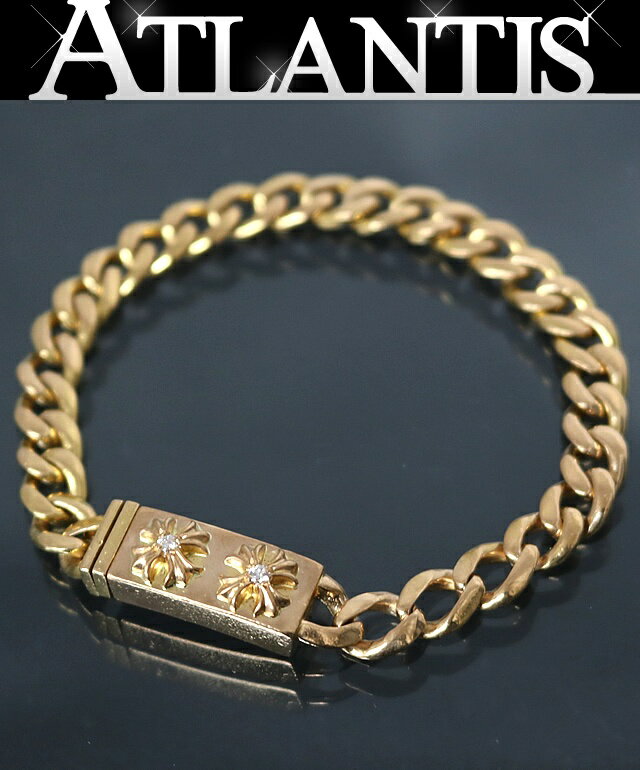 CHROME HEARTS ���Ź ������ϡ��� 22K 2CHX �ߥ�ID �֥쥹��å� 2P������ 28��� ��� ������� 103189