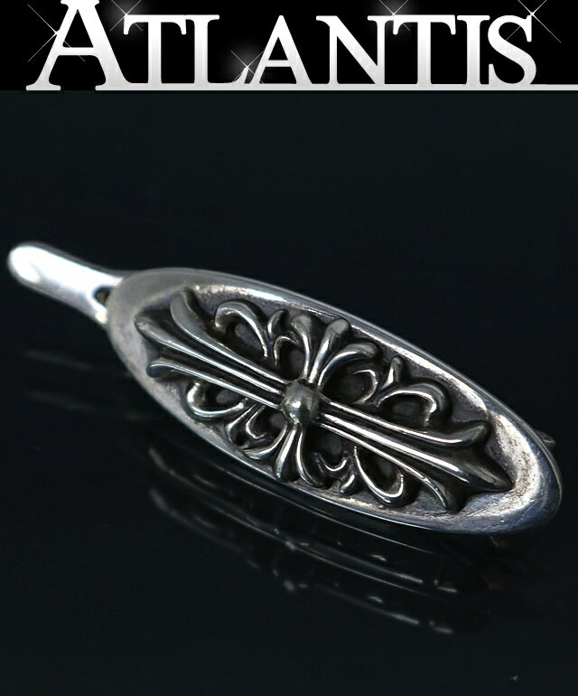 CHROME HEARTS 銀座店 クロムハーツ フローラルクロス バレッタ ヘアアクセ ユニセックス シルバー SV925 103254
