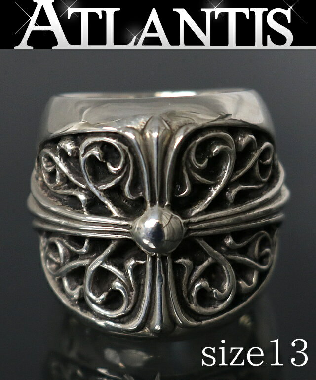 Rakuten - CHROME HEARTS 銀座店 クロムハーツ クラシック オーバルクロス リング 指輪 シルバー SV925 約13号 103259