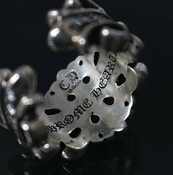 CHROME HEARTS 銀座店 クロムハーツ ダブルフローラルクロス リング アフターパヴ...