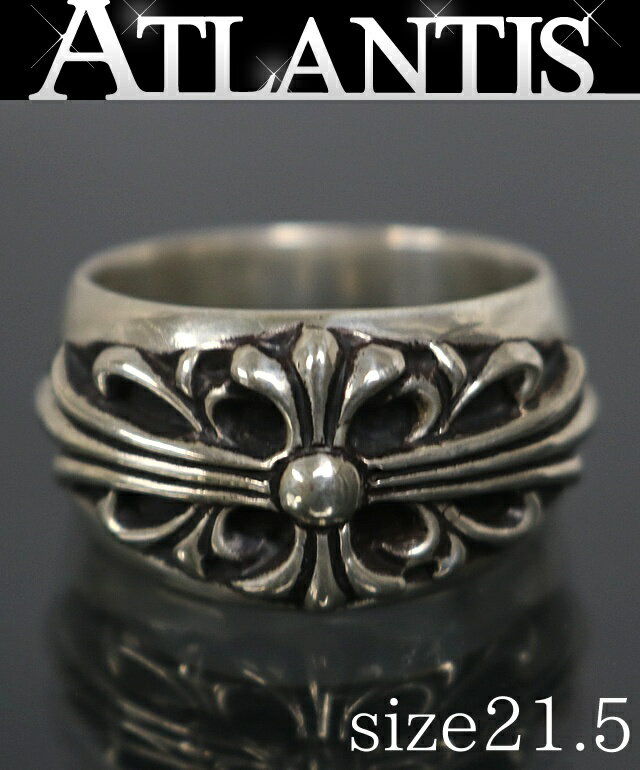 Rakuten - CHROME HEARTS 銀座店 クロムハーツ フローラルクロス リング 指輪 メンズ シルバー SV925 約21.5号 103155