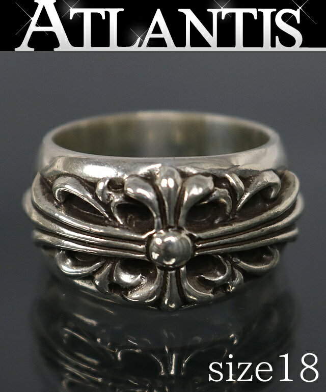 樂天商城 - CHROME HEARTS 銀座店 クロムハーツ フローラルクロス リング 指輪 メンズ シルバー SV925 約18号 103156