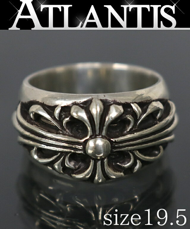 Rakuten - CHROME HEARTS 銀座店 クロムハーツ フローラルクロス リング 指輪 メンズ シルバー SV925 約19.5号 103154