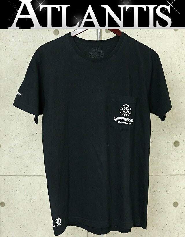 Rakuten - CHROME HEARTS 銀座店 クロムハーツ LA限定 CHプラス ポケット Tシャツ 半袖 メンズ size:L 黒 103325