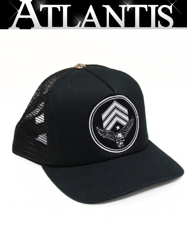 Rakuten - CHROME HEARTS 新宿店 クロムハーツ フォティ マハリア トラッカーキャップ 帽子 シルバー SV925 メンズ 黒 31017
