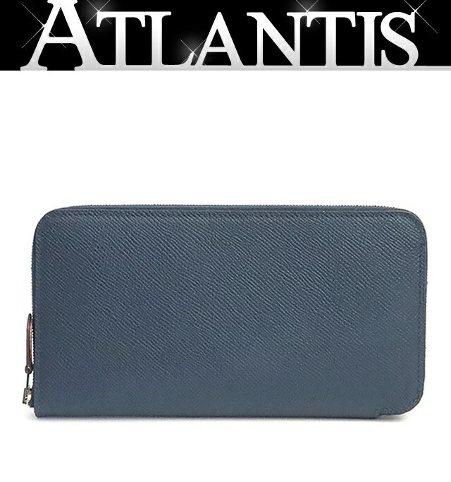 B, F, H, P - 【広尾店】新品 エルメス HERMES アザップロングシルクイン 長財布 エプソン ブルードプリュス K刻印(2025年) 【19110】