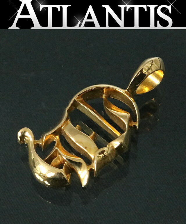 Rakuten - CHROME HEARTS 銀座店 クロムハーツ 22K ヴァーティカルロゴ ペンダント チャーム メンズ ゴールド 103257