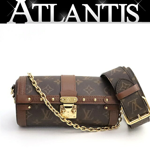 Rakuten - 【広尾店】極美品 ルイヴィトン Louis Vuitton パピヨン トランク ショルダーバッグ モノグラム G金具 M57835 【19134】